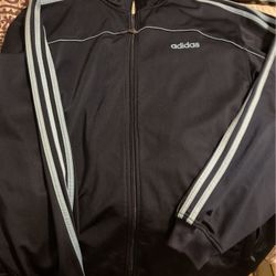 Adidas Zip Up Sweater (large)