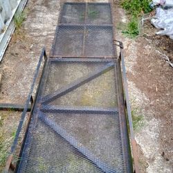 Luggage Rack. Wheelchair Hauler With Ramp