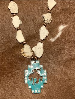 Bronc necklace