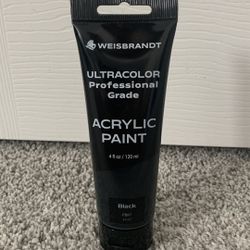 Black Acrylic Paint