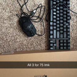 Keyboard Mouse And Mic Setup