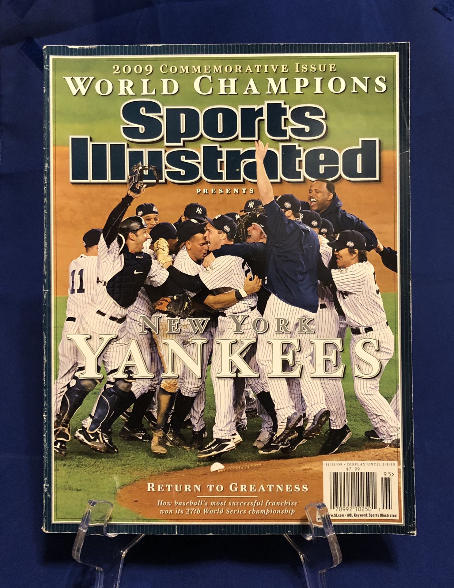 New York Yankees World Champions, Sports Illustrated Commemorative Issue, 2009