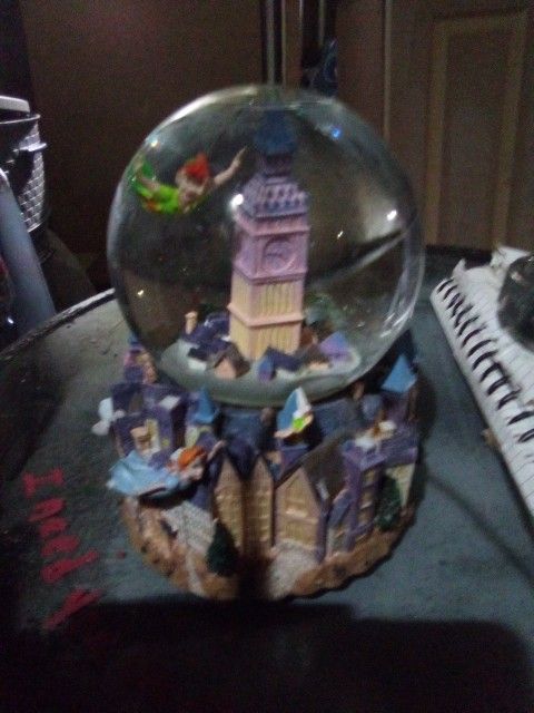 Peter Pan Musical Snowglobe