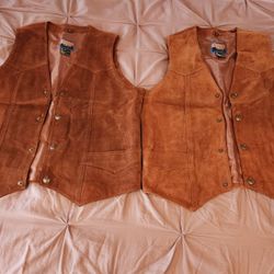 Men's Suede Vests