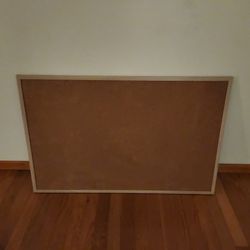 Wall Mounted Cork Pin Board
