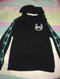 Justice Black Hoodie
