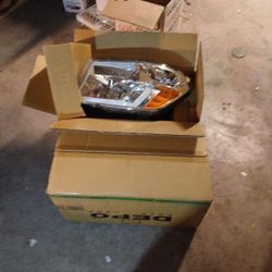 Headlights with Halo. 2012, Dodge Ram.