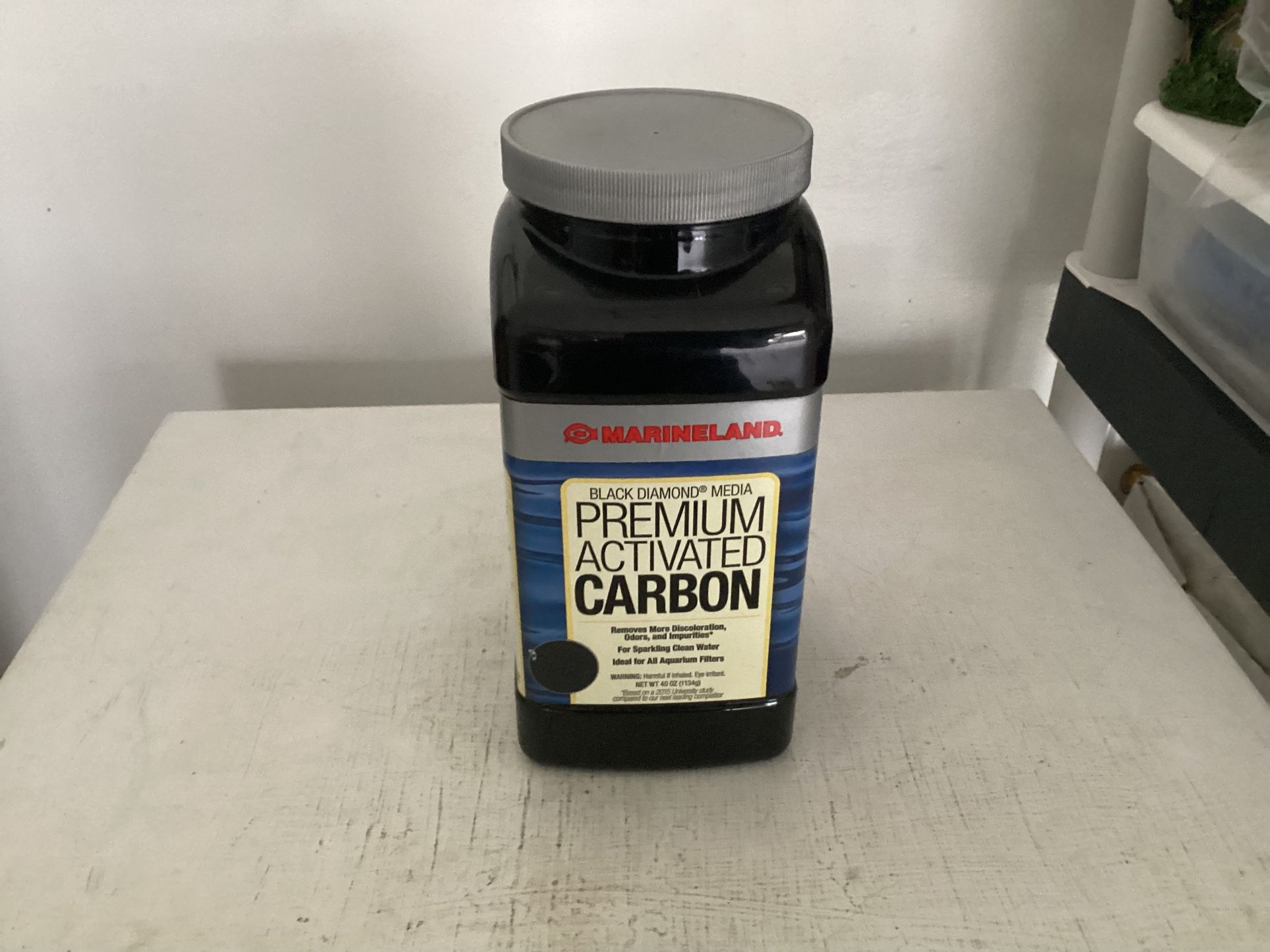 Brand New  Marineland Black Diamond Premium Activated Carbon 40 Ounces