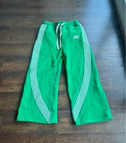 Hype Dept Green Flared Sweatpants Size S