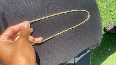 Rope chain 10k