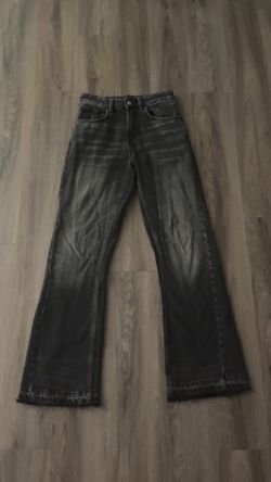 Charcoal flared Zara jeans men