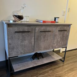 (Unboxed Brand New) Bar Cabinet Console Table