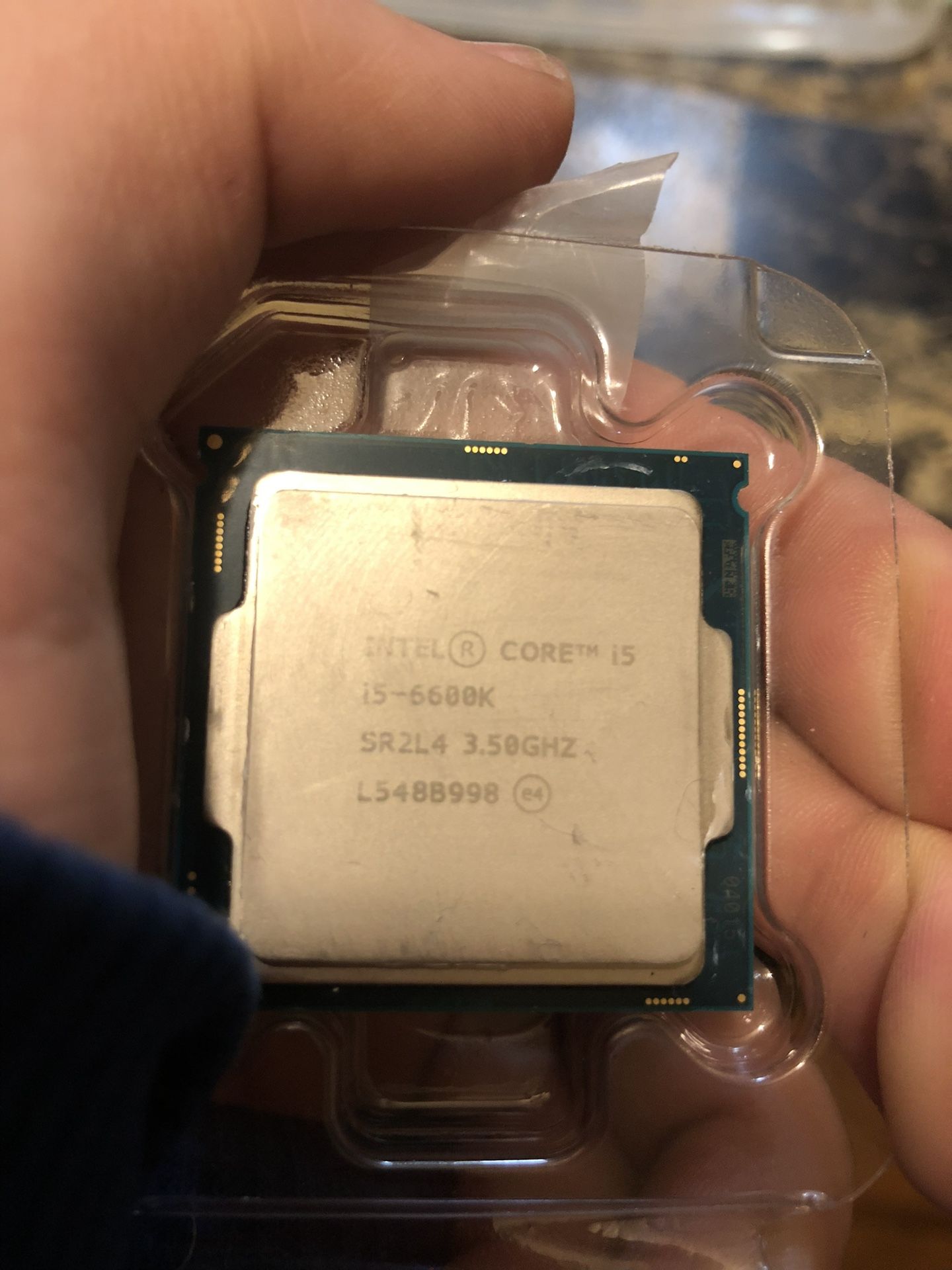 Intel I5-6600k 3.50 GHz