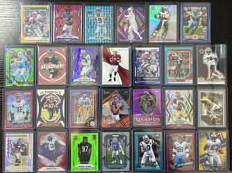 NFL Numbered Card Lot (27) Marino, Lamar, Herbert, Penix, Warner, Dhop, & More!