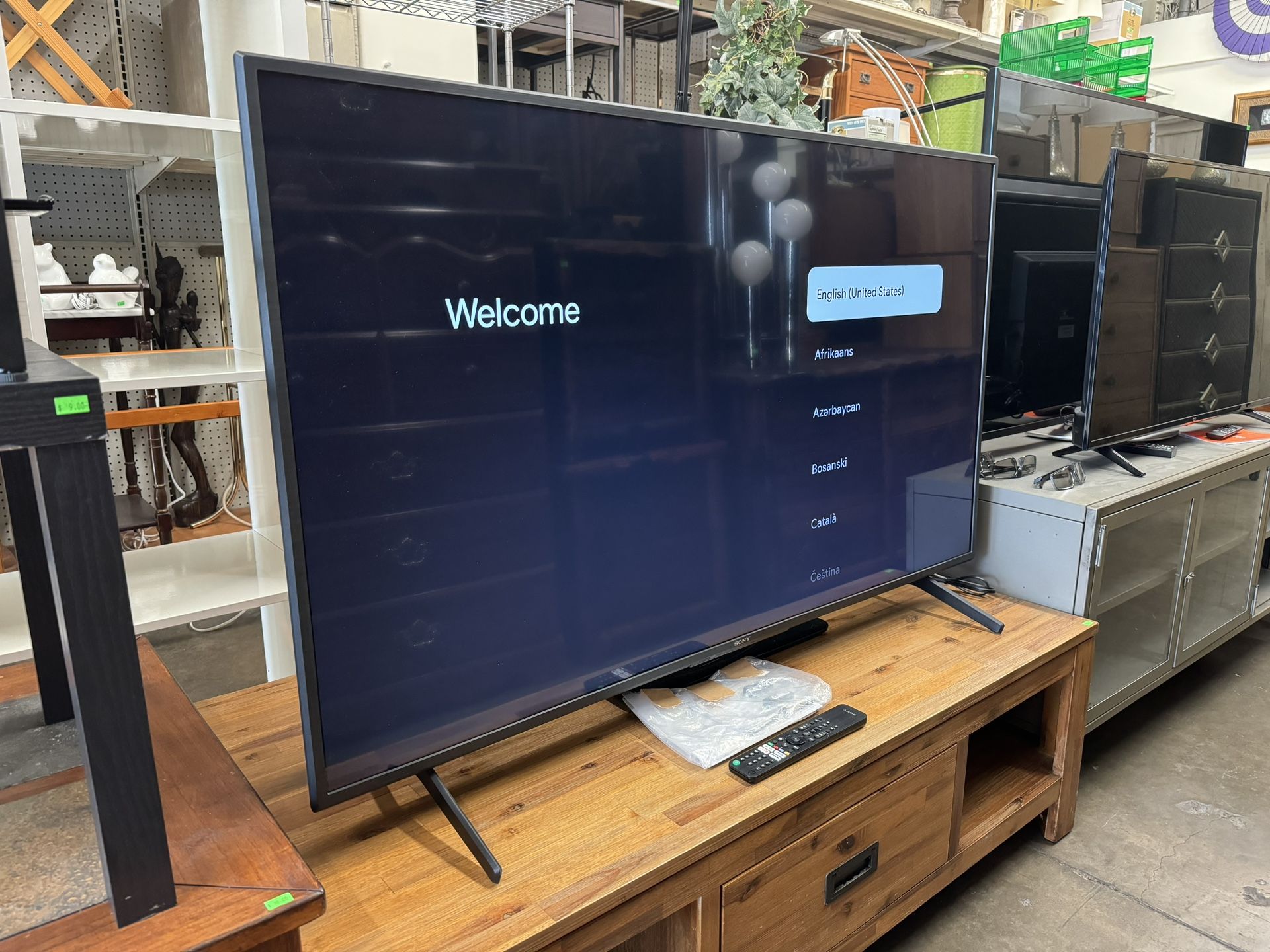 Sony KD55X80J 55" 4K 4K Ultra HD Smart TV Perfect Working Condition 