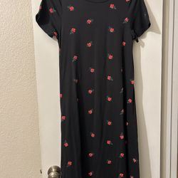 Lularoe Dress Rose Floral