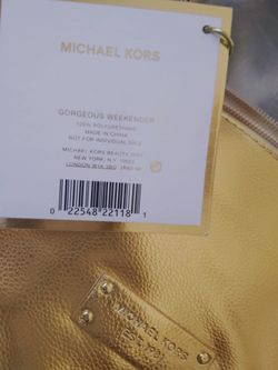New Weekender Bag Michael Kors