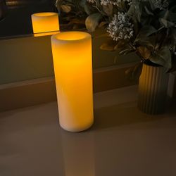 Flameless Pillar Candle