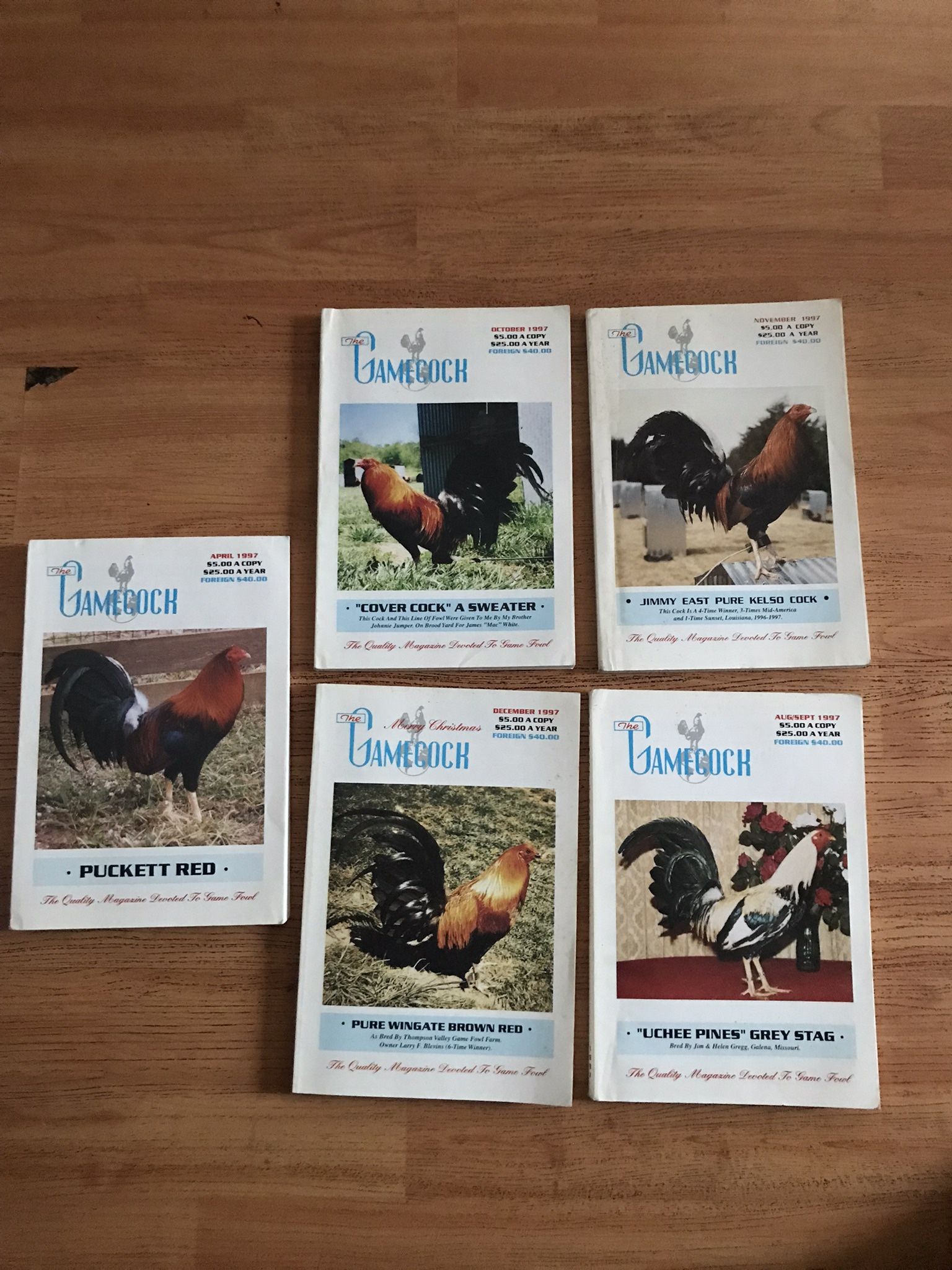 Vintage The Gamecock Magazines 