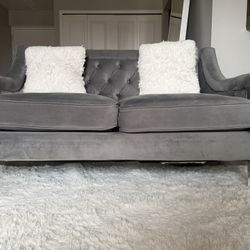 Gray 2 Piece Furniture Set $600