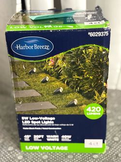 Harbor Breeze 5W Low-Voltage LED Spot Lights 4-Pack
