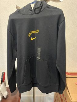 GSW hooded sweatshirt Large