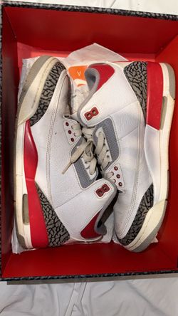 Fire red 3s
