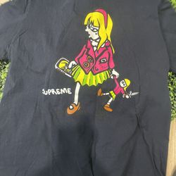 Men’s Supreme Doll Tee In Navy 