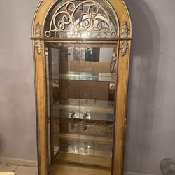 Twin Set of China Cabinets