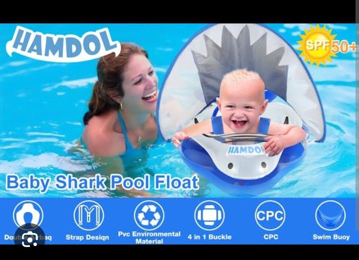 Infant Shark Pool Float
