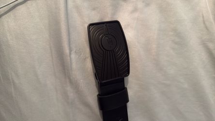 Nike Black Belt with Logo Buckle