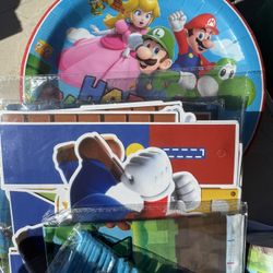 Mario Birthday Party Supplies