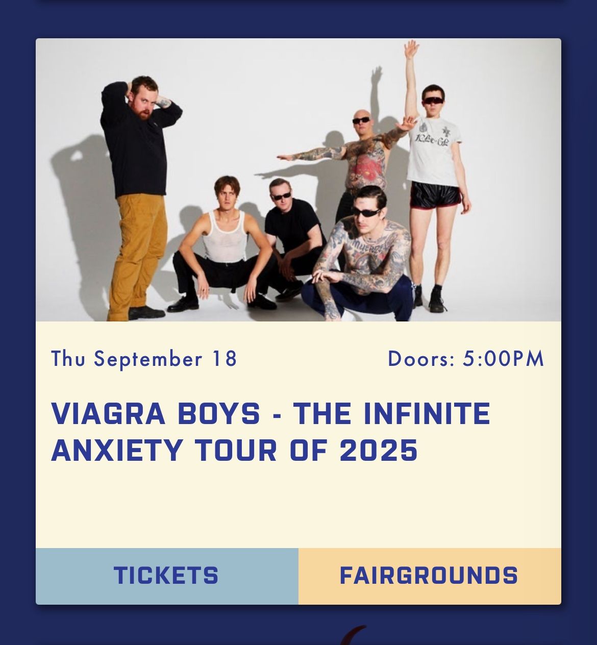 V Boys At The Salt Shed Chicago 9.18.25 Infinite Anxiety Tour