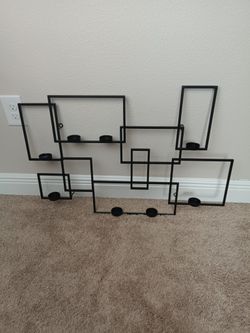 Metal Wall Votive Candle Holder