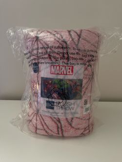 The Big One Spider Man Throw Blanket