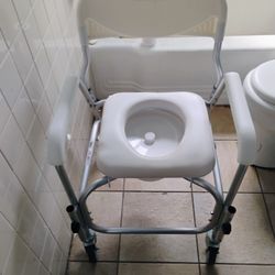 Shower/Commode Wheelchair