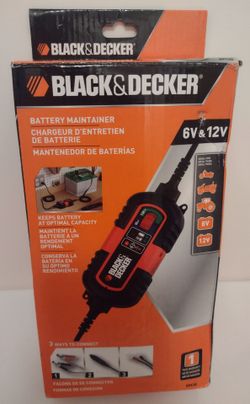 Black & Decker Battery Maintainer 6V-12V