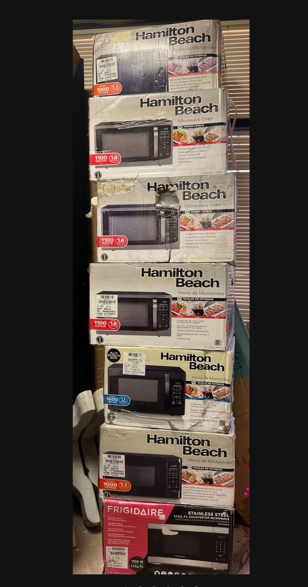 New Microwaves, $50 Each