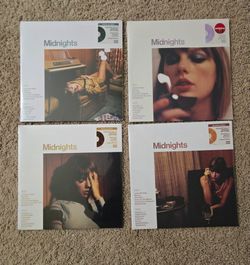 Taylor Swift Midnights Vinyl complete set of 4 variants