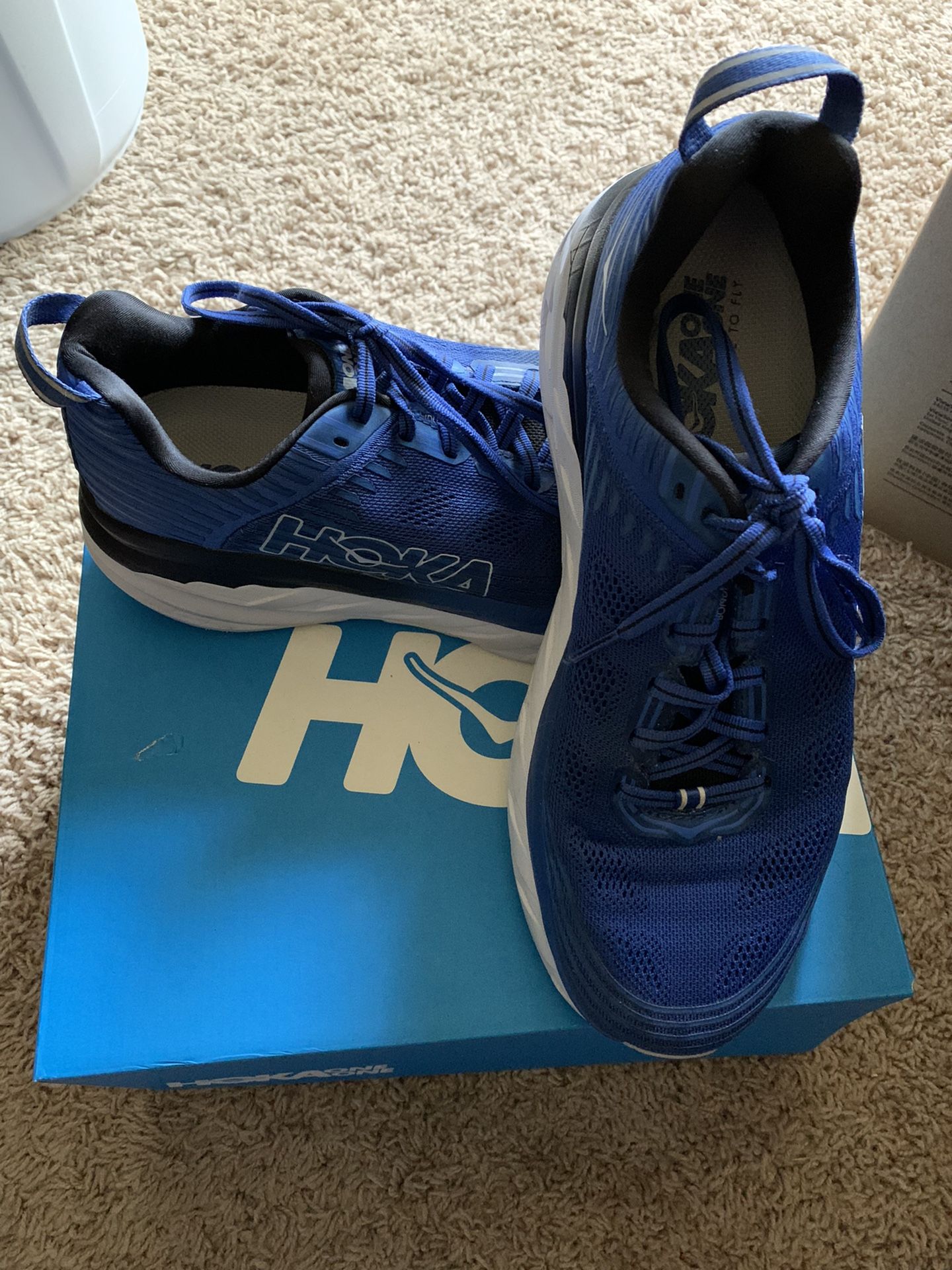 Hoka Bondi 6 Blue Mens 9