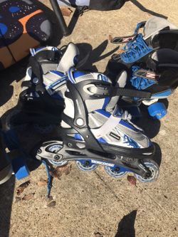 Skates boys and girls $10 each sizes 12, 3 and 4