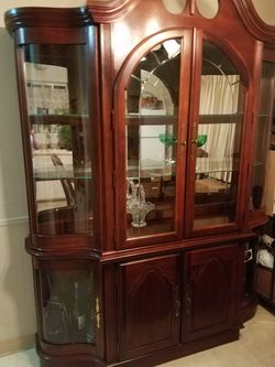 Cherry Wood Curio