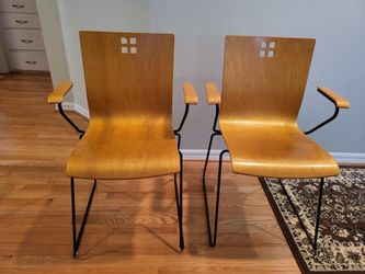 Modern Wood Chair Set - Leland International