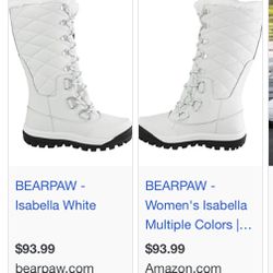  Snow Boots Size 6 Women’s