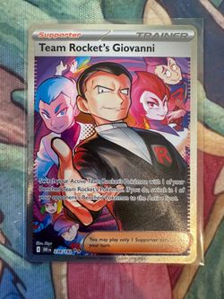 Team Rocket’s Giovanni Pokemon Destined Rivals