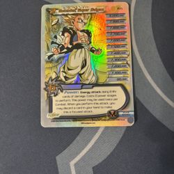 Dragon Ball Z 2003 DBZ CCG Gotenks Super Saiyan 155 Score High Tech Limited Foil