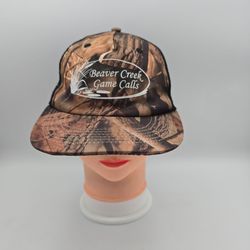 Beaver Creek Game Calls (New York) Camo Trucker Adjustable Snapback Hat. 12
