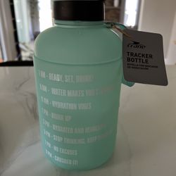 Crane Tracker Water Bottle-77 oz (Teal)
