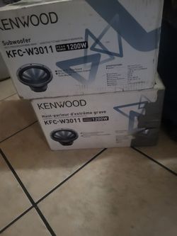 Bosinas Kenwood. Nuevas.  
