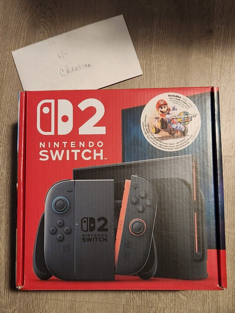 Nintendo Switch 2 Mario Kart World Bundle
